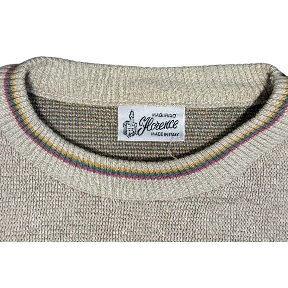 Men's Multicolor Patterned Sweater - Picture 3 of 6